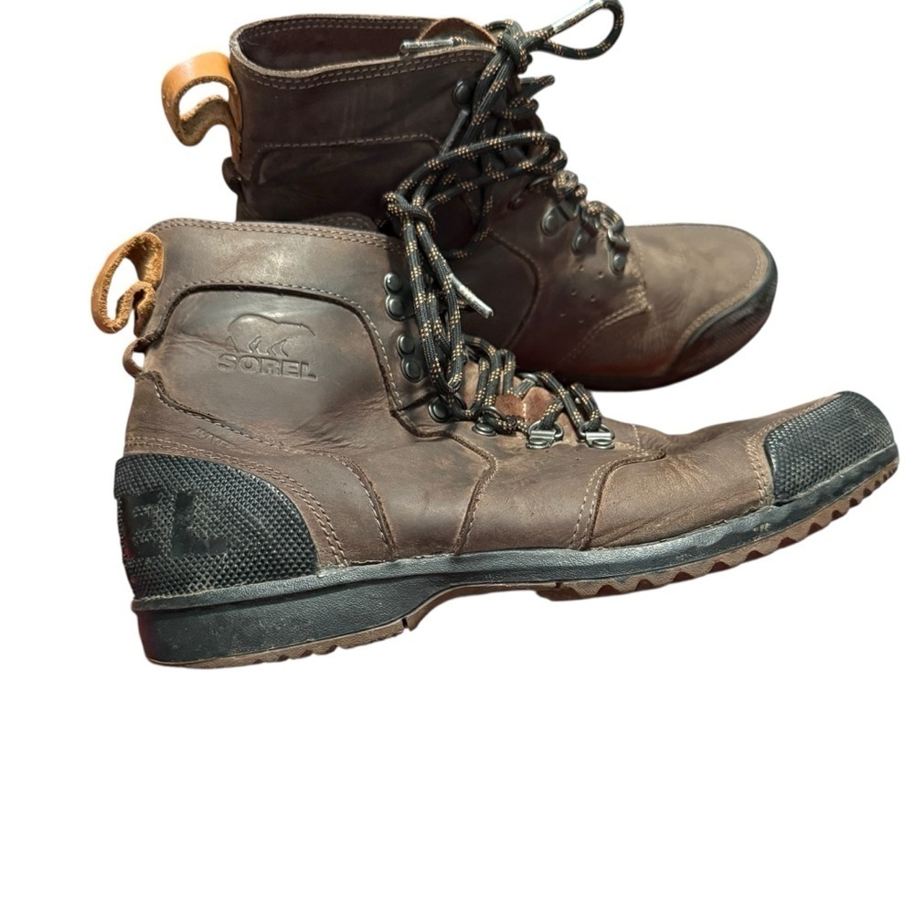 Sorel Ankeny Mid Rise Hiking Boot Size 8 Men Leather Waterproof Outdoor Gorpcore